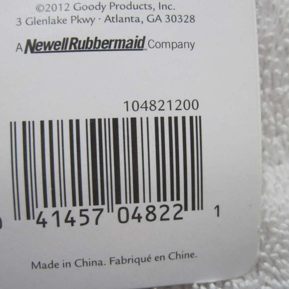 Goody Mosaic Edge Control Sectioning Smoothing Hair Brush Comb Pick Narrow Part - Picture 12 of 12